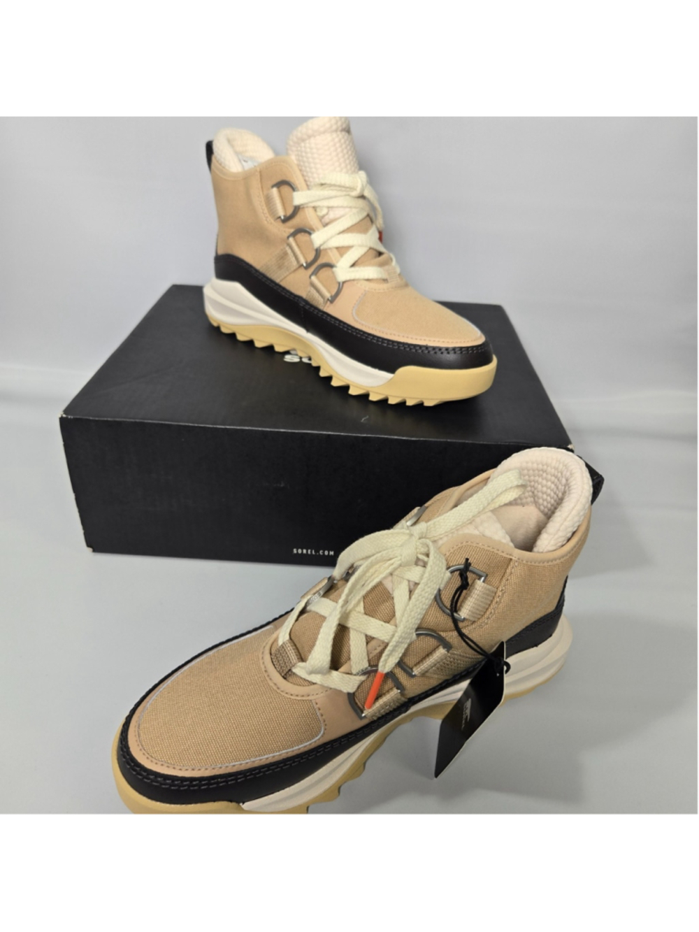 Sorel ONA RMX Chukka Plus Womens 9.5 Tan Waterproof Insulated Winter Boots NIB